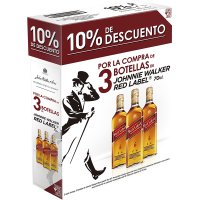 Whisky Johnnie Walker Etiqueta Roja 70 Cl 41.5º 10% Descuento Promo - 83575