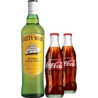 3 Bot Whisky Cutty Sark 70cl+ Regalo De 6 Coca Colas 20cl - 83584