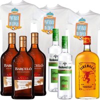 Ron Barceló Promocaja Mundial + Camiseta - 83625