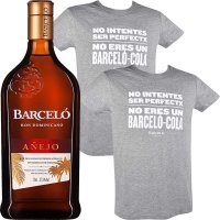 Ron Barceló Añejo 70 Cl + 2 Camisetas - 83628