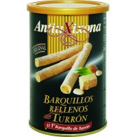 Barquillos Antiu Xixona Rellenos De Turrón De Jijona 200 Gr - 8520