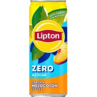 Refresco Lipton Te Melocotón Free Lata Sleek 33 Cl - 858