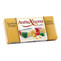 Turrón Antiu Xixona Etiqueta Blanca Fruta 250 Gr - 8772