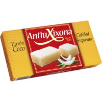 Torró Antiu Xixona Etiqueta Vermella Coco 250 Gr - 8792