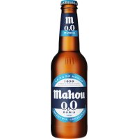 Cerveza Mahou 0,0 Rubia Vidrio 1/3 Retornable - 89099