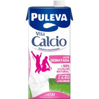 Leche Puleva Vita Calcio Desnatada Brik 1 Lt - 894