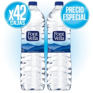 42 CAIXES FONT VELLA 1,5 LT (6 U) A PREU ESPECIAL