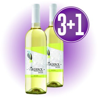 3 Caixes Verderol blanco DO Rueda + 1 DE REGAL