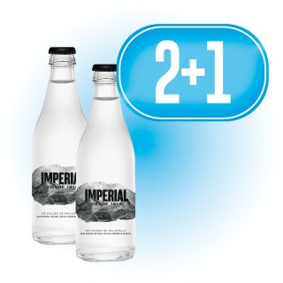 2 AGUA IMPERIAL 1/4 RETORNABLE + REGALO 1 IMPERIAL 1/4 RETORNABLE