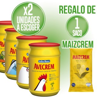 MODULO 2 AVECREM 1KG+ 1 MAIZCREM 2KG