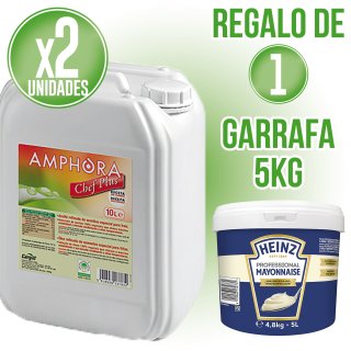 MODULO 2 ACEITE AMPHORA 10LT+ 1 MAYONESA HEINZ 5KG
