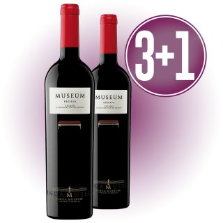 3 CAJAS DE MUSEUM RESERVA 3/4 (6 U) + 1 DE REGALO