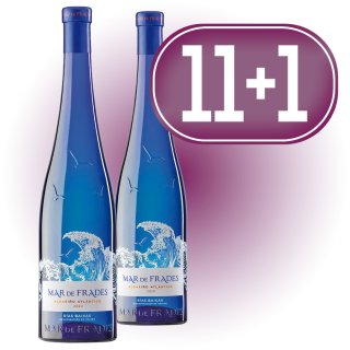 11 CAJAS MAR DE FRADES ALBARIÑO 75CL + 1 DE REGALO
