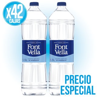 42 FONT VELLA O LANJARON 1500 PACK-6 A PRECIO NETO