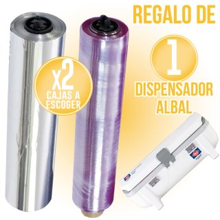 MODULO 2 ALUMINIO O FILM ALBAL + DISPENSADOR