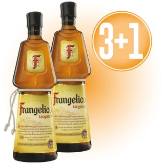 POR 3 BOTELLAS DE FRANGELICO, REGALO DE OTRA BOTELLA IGUAL.