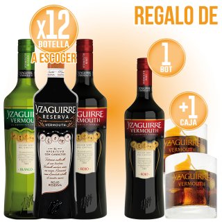MODULO 12+1 VERMUT YZAGUIRRE + 6 VASOS