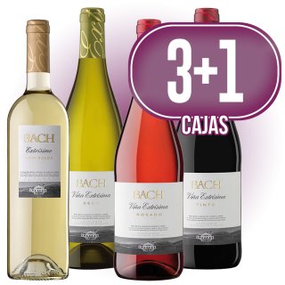 3 CAIXES VINS BACH A TRIAR + REGAL 1 CAIXA VINS BACH A TRIAR