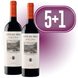 POR 5 COTO IMAZ RESERVA, REGALO 1 IGUAL.