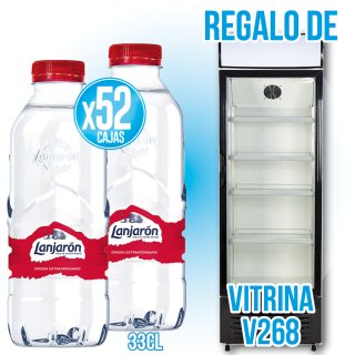 PER 52 LANJARÓN 33CL, REGAL 1 VITRINA V268.
