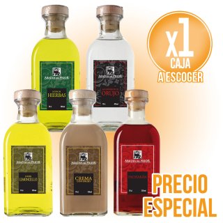 POR 1 CAJA A ESCOGER DE ORUJOS AÑO SANTO, DESCUENTO ADICIONAL.