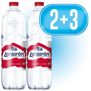 2 LANJARON ALHAMBRA 1250 PET + REGALO 3 LANJARON ALHAMBRA 1250 PET