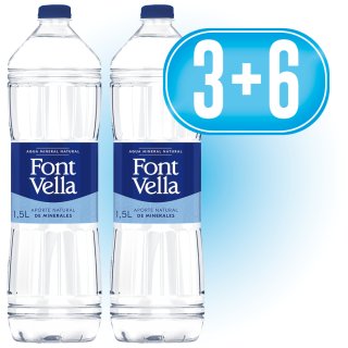 3 FONT VELLA 1500 SR (12 U) + REGALO 6 FONT VELLA 1500 SR (12 U)