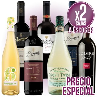 2 CAJA DE LA GAMA GONZALEZ BYASS A PRECIO NETO