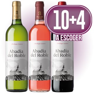 10+4 EN CAJAS DE AYUSO ABADIA DEL ROBLE.