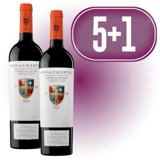 5 CAJAS COTO DE CALERUEGA ROBLE + REGALO 1 CAJA COTO DE CALERUEGA ROBLE