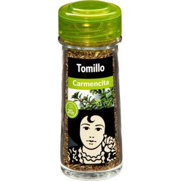 Tomillo Carmencita Molido Tarro 22 Gr 6 Botes