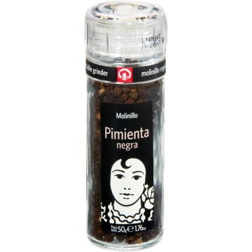 Pimienta Negra Carmencita Molinillo 50 Gr 6 Botes