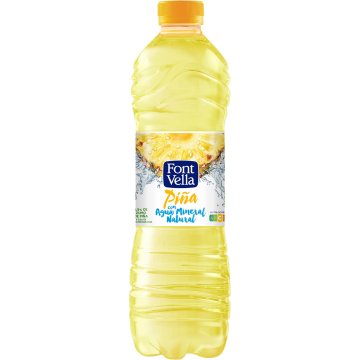 Agua Font Vella La Limonada Piña Pet 1.25 Lt