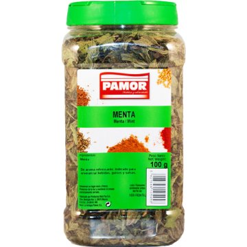 Menta Pamor Hostelería Hoja Tarro 100 Gr