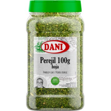 Perejil Dani Hostelería Hoja Tarro 100 Gr