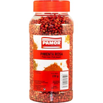 Pimienta Rosa Pamor Grano Bote Silueta 200 Gr