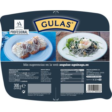 Gulas Gulas Especial Restauracion Congelado 150 Gr Pack 2