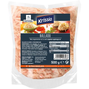 Surimi Krissia Rallado Bolsa 500 Gr