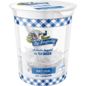 Yogur La Fageda Natural Cremoso 500 Gr