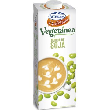 Bebida De Soja Asturiana Vegetanea Brik 1 Lt