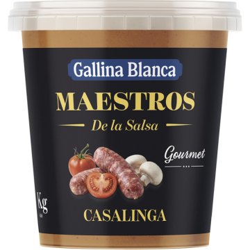 Salsa Fresca Para Pasta Gallina Blanca Maestros Gourmet Casalinga Tarrina Con Tapa 1 Kg
