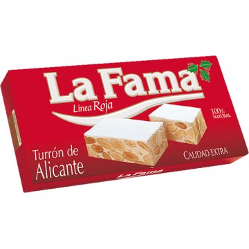 Torró La Fama Línea Vermella Alacant 200 Gr
