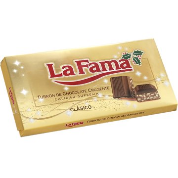 Torró La Fama Qualitat Suprema Xocolata Cruixent 200 Gr