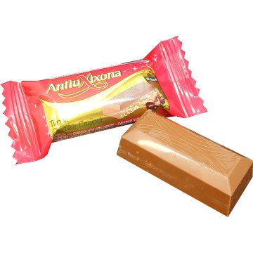 Torró Antiu Xixona Qualitat Suprema Xocolata Cruixent Porciones 17 Gr 117 U