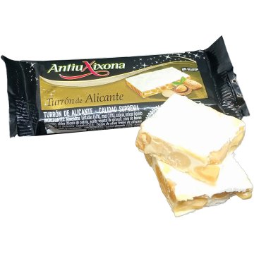 Torró Antiu Xixona Qualitat Suprema Alacant Porciones 17 Gr 117 U