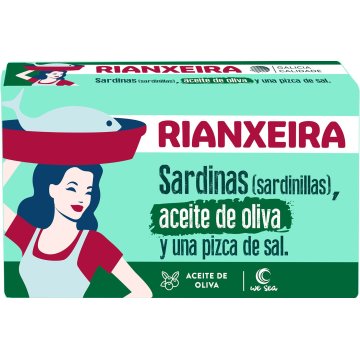 Sardinillas Rianxeira En Aceite De Oliva 6/8 Rr-90