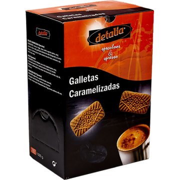 Galetes Crispins Biscuits Caramel Canyella 250 U