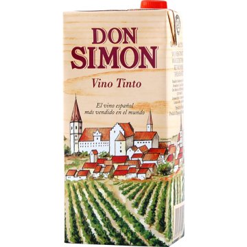 Vino Don Simon Tinto 12º Brik 1 Lt