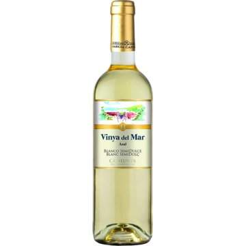 Vi Viña Del Mar Semi Dolç Blanc 12º 75 Cl