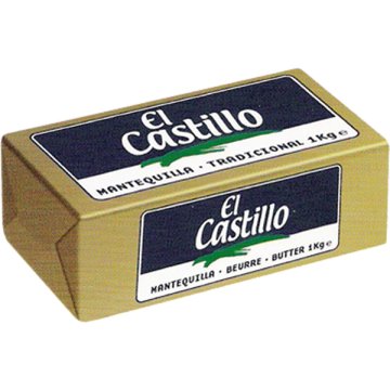 Mantequilla Castillo Pastilla 1 Kg